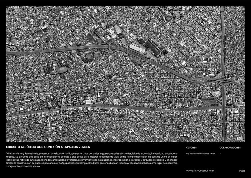 CIRCUITO AERÓBICO CON CONEXIÓN A ESPACIOS VERDES