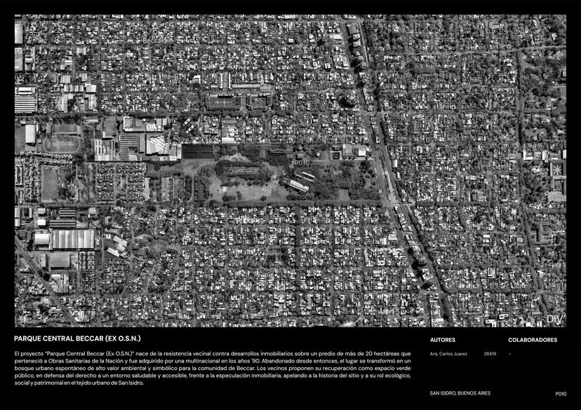 Parque Central Beccar (Ex O.S.N.)