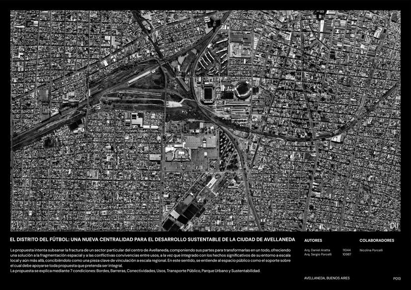 EL DISTRITO DEL FÚTBOL: UNA NUEVA CENTRALIDAD PARA EL DESARROLLO SUSTENTABLE DE LA CIUDAD DE AVELLANEDA