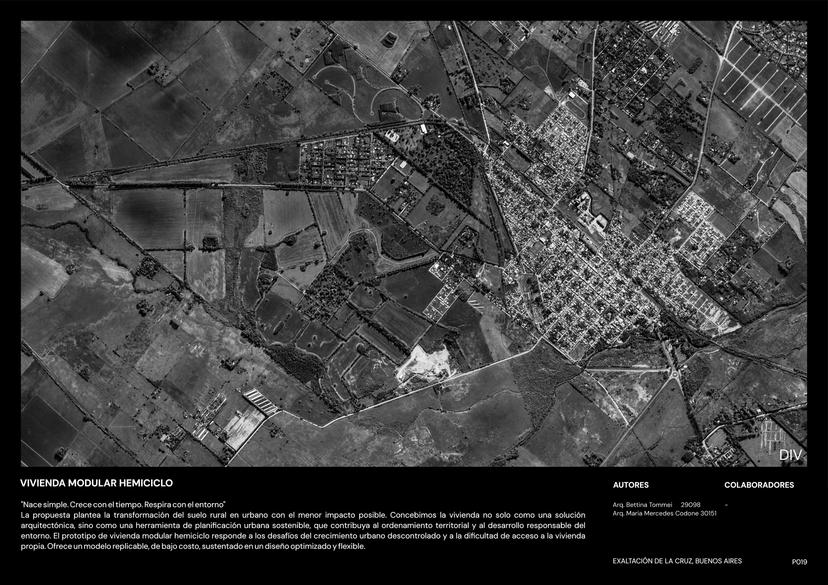 VIVIENDA MODULAR HEMICICLO