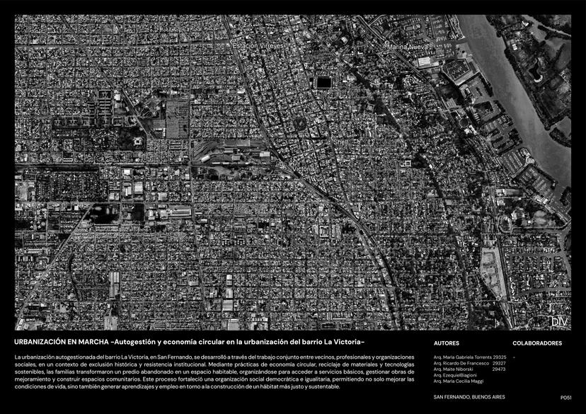 Autogestión y economía circular en la Urbanización del Barrio La Victoria, San Fernando