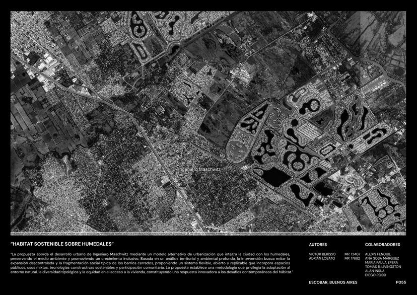 HÁBITAT SOSTENIBLE SOBRE HUMEDALES
