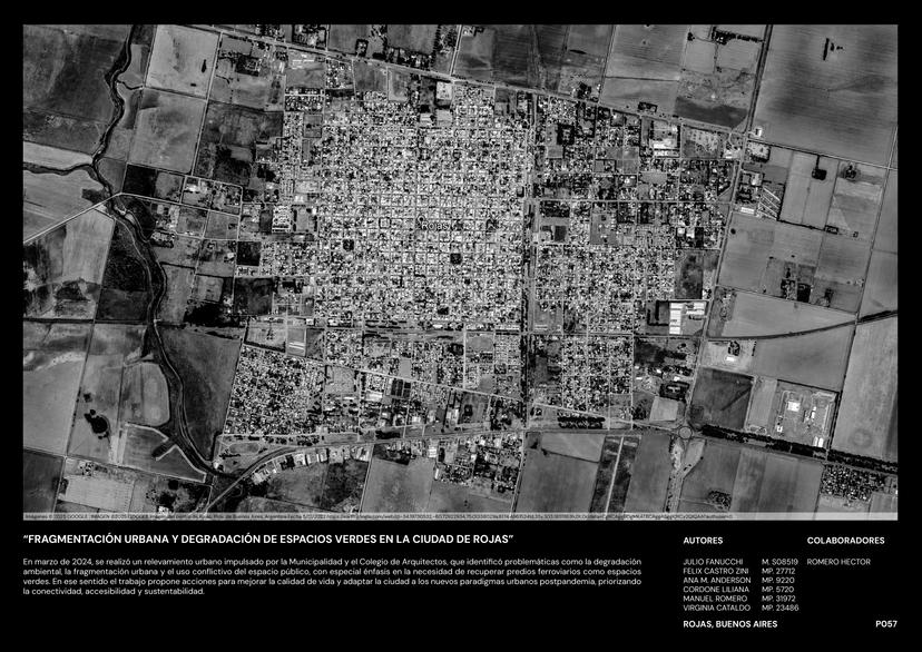 FRAGMENTACIÓN URBANA Y DEGRADACIÓN DE ESPACIOS VERDES EN LA CIUDAD DE ROJAS
