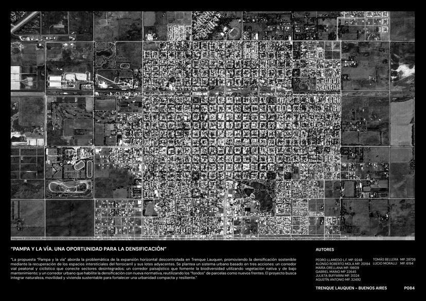 Pampa y la Vía / Una oportunidad para la densificación